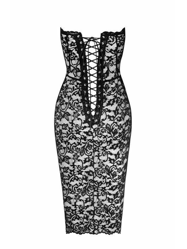 Chemise Noir Handmade F301