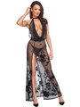 Chemise Noir Handmade F312