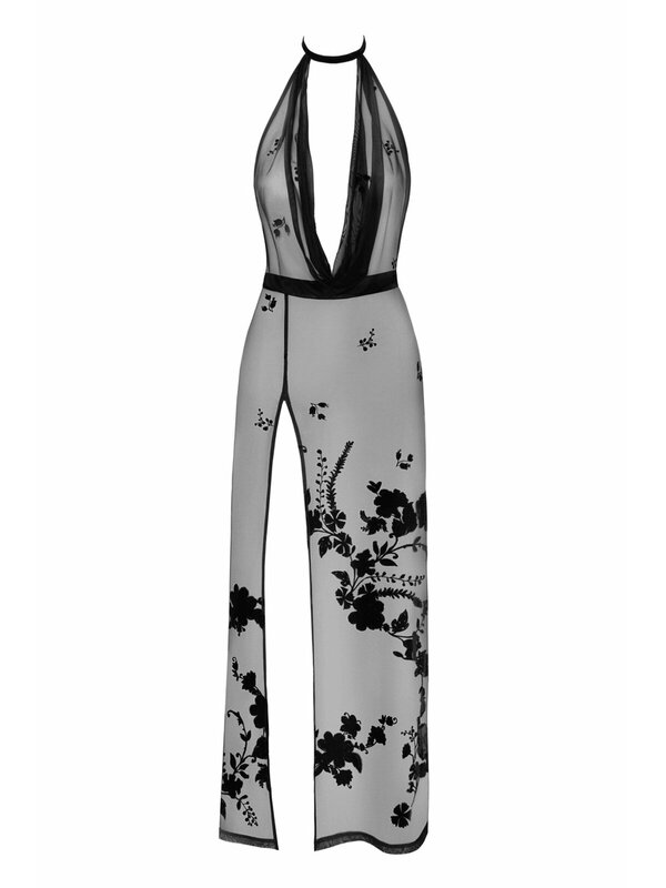 Chemise Noir Handmade F312