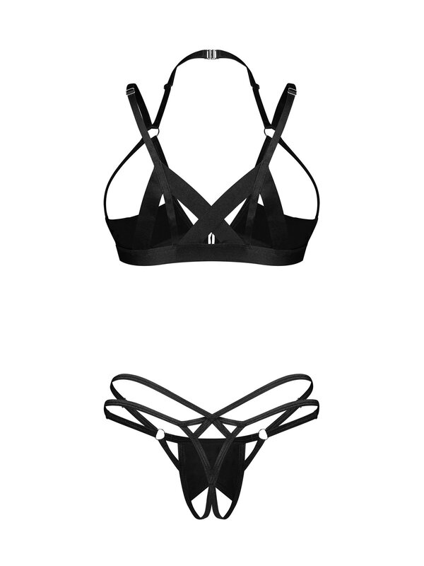 Set Obsessive Keira Lise crotchless