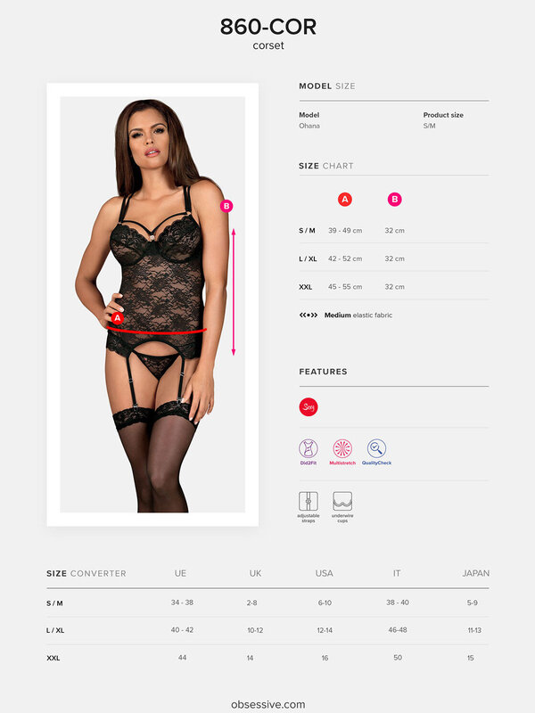 Corset Obsessive 860-COR