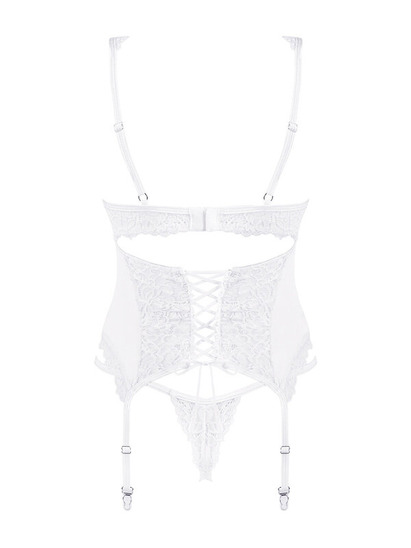 Corset Obsessive Amor Blanco