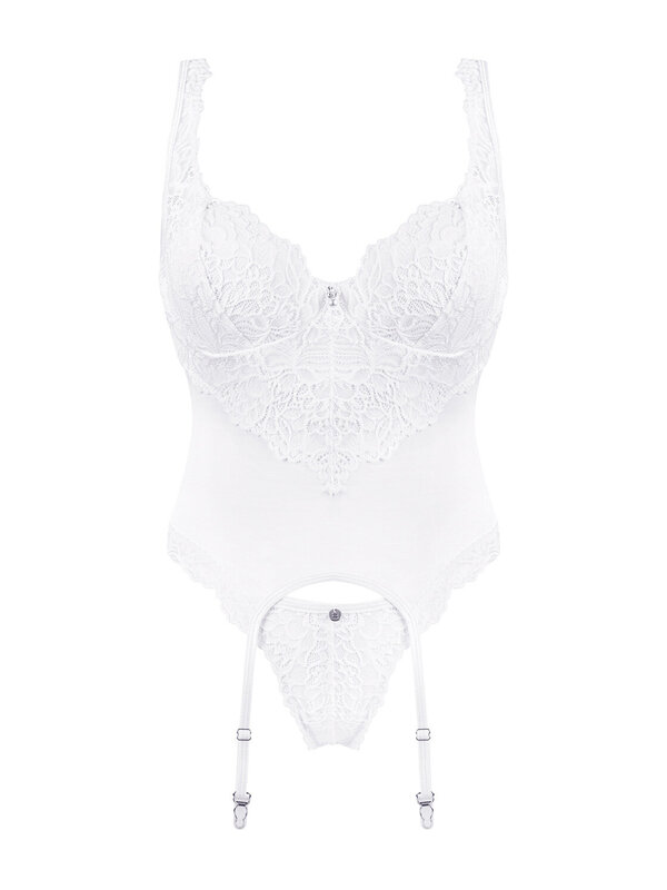 Corset Obsessive Amor Blanco